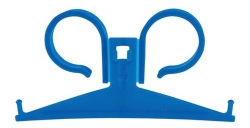 Bettbeutelhalter Kunststoff Blau - (1 St) - PZN 00916118