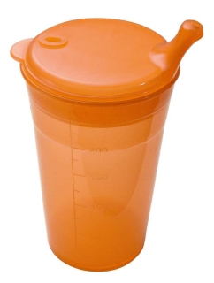 Trinkbecher Tee Kurz Mundst Orange - (1 St) - PZN 08002043