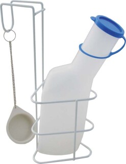 Urinflaschen-Set Mit Halter Flasche Bürste - (1 St) - PZN 08453250