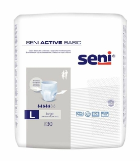 Seni Active Basic Inkontinenzslip Einmal L - (3X30 St) - PZN 17400146