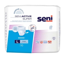 Seni Active Super Gr. Large - (8X10 St) - PZN 13475851
