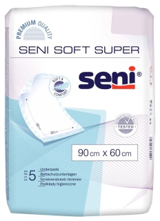 Seni Soft Super Bettschutzunterlagen 90X60 - (12X5 St) - PZN 13598430