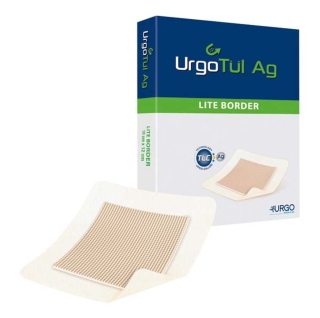 Urgotül Ag Lite Border 6.5X10Cm - (10 St) - PZN 09607146