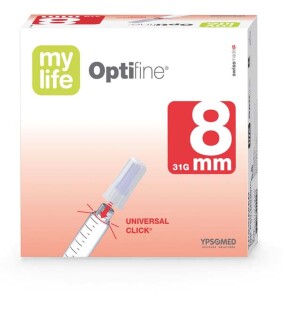 Mylife Optifine 8Mm Kanülen - (100 St) - PZN 05524191