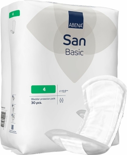Abena San Basic 4 Einlage - (9X30 St) - PZN 19689412