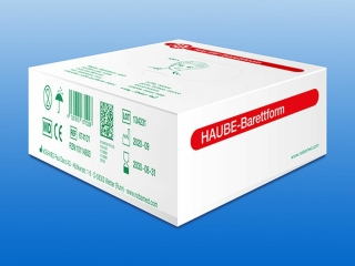 Haube Barettform Weiss - (100 St) - PZN 02063312